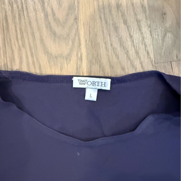 Worth Deep Purple Blouse - Picture 2 of 4